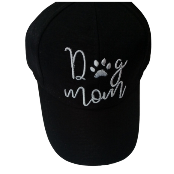Dog Mom Hat  Black Color - Picture 5 of 5